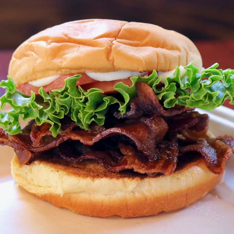 Wells BLT with crispy bacon, lettuce and tomato